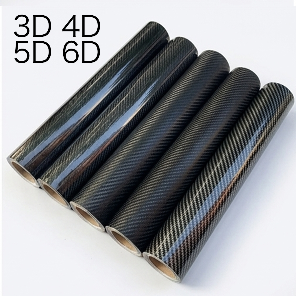 3D Printing Car - Carbon Fiber Car Body Vinyl Wrap