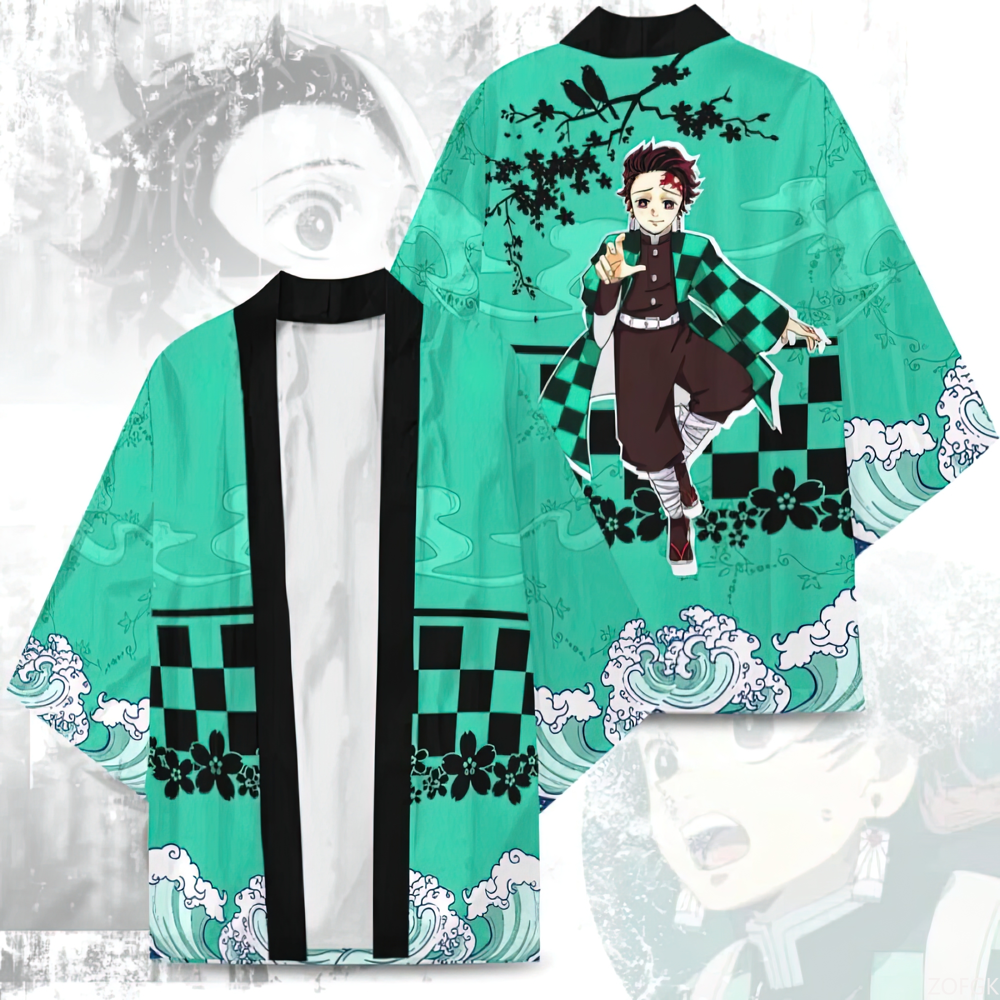3D Printing Character - Japanese Anime Character 3D Printed Kimono,