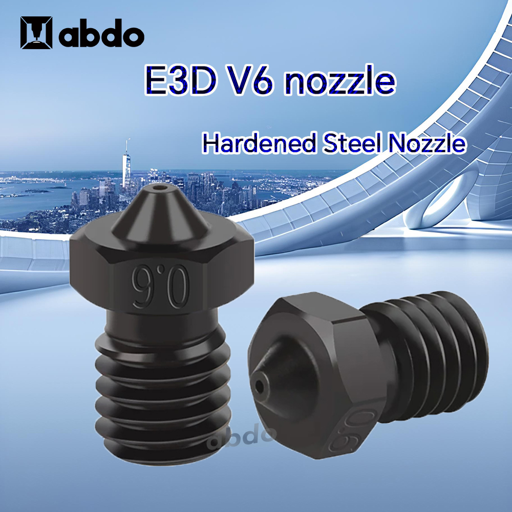 3D Printing Nozzle - E3D Nozzle 0.2/0.4/0.6/0.8mm Hardened Steel nozzles