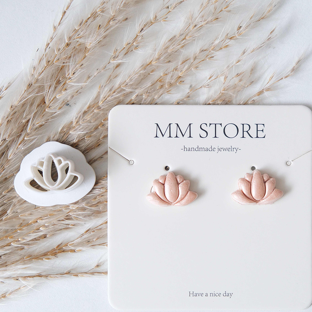 3D Printing Clay - 1pc Lotus Flower Clay Cutters Floral