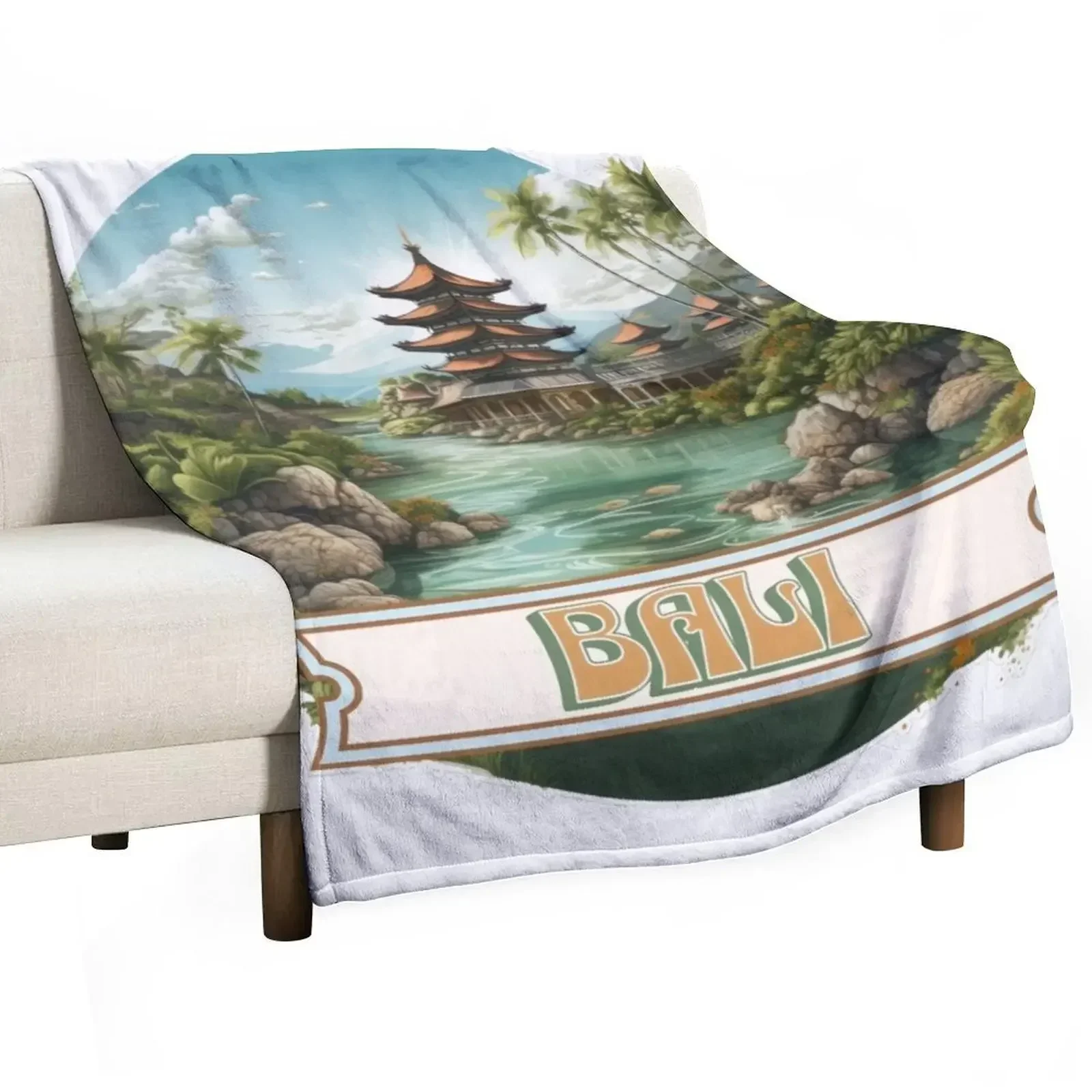 3D Printing Indonesia - Bali Indonesia Throw Blanket Plush Fuzzy