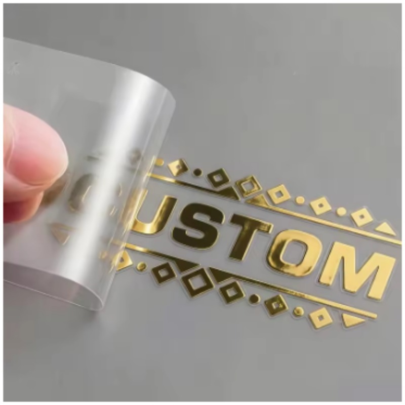 Custom 3D Gold Transfer Sticke - 3D Printing Quote のレビューと価格