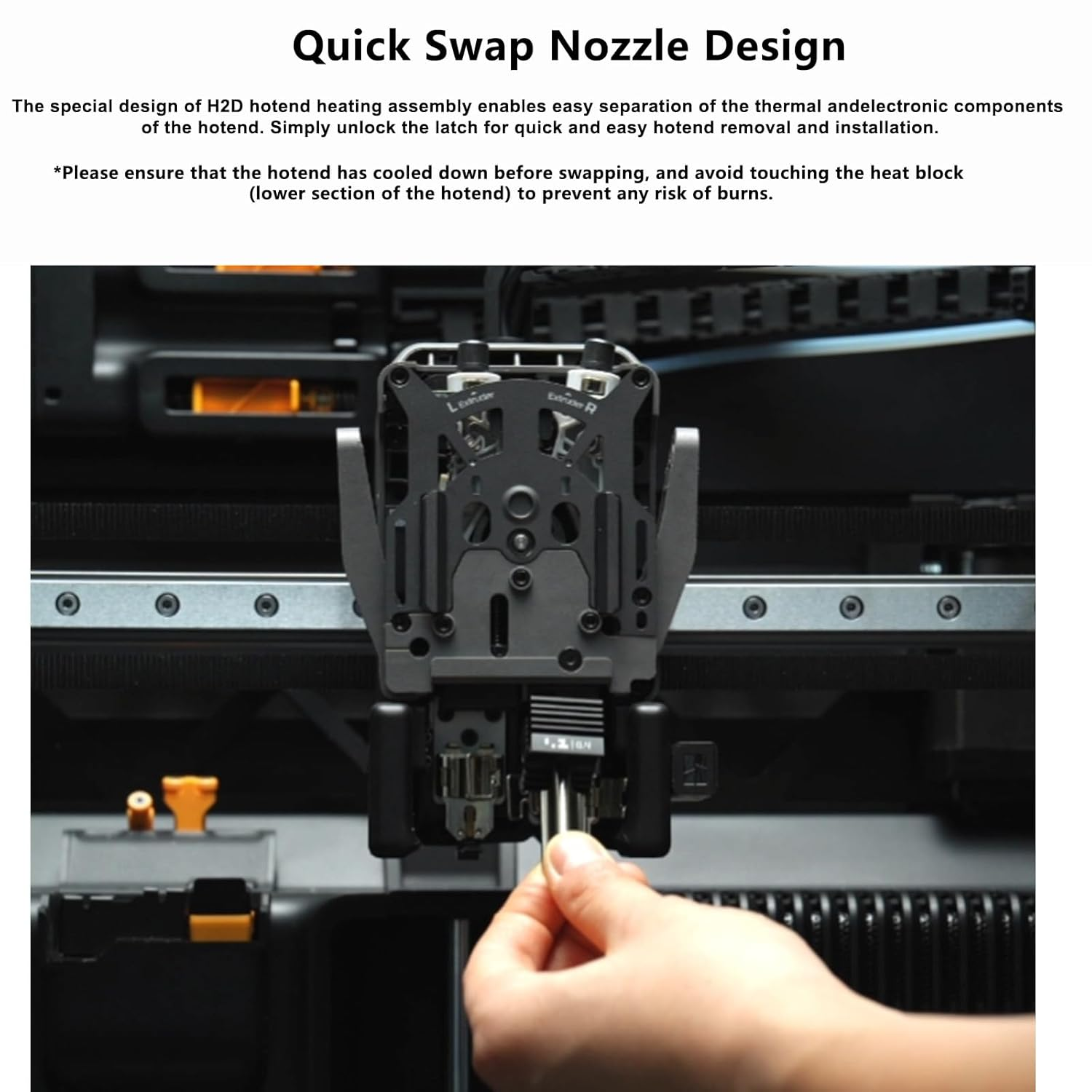 For Bambu Hotend H2D Nozzle fo - 3D Printing Nozzle のレビューと価格