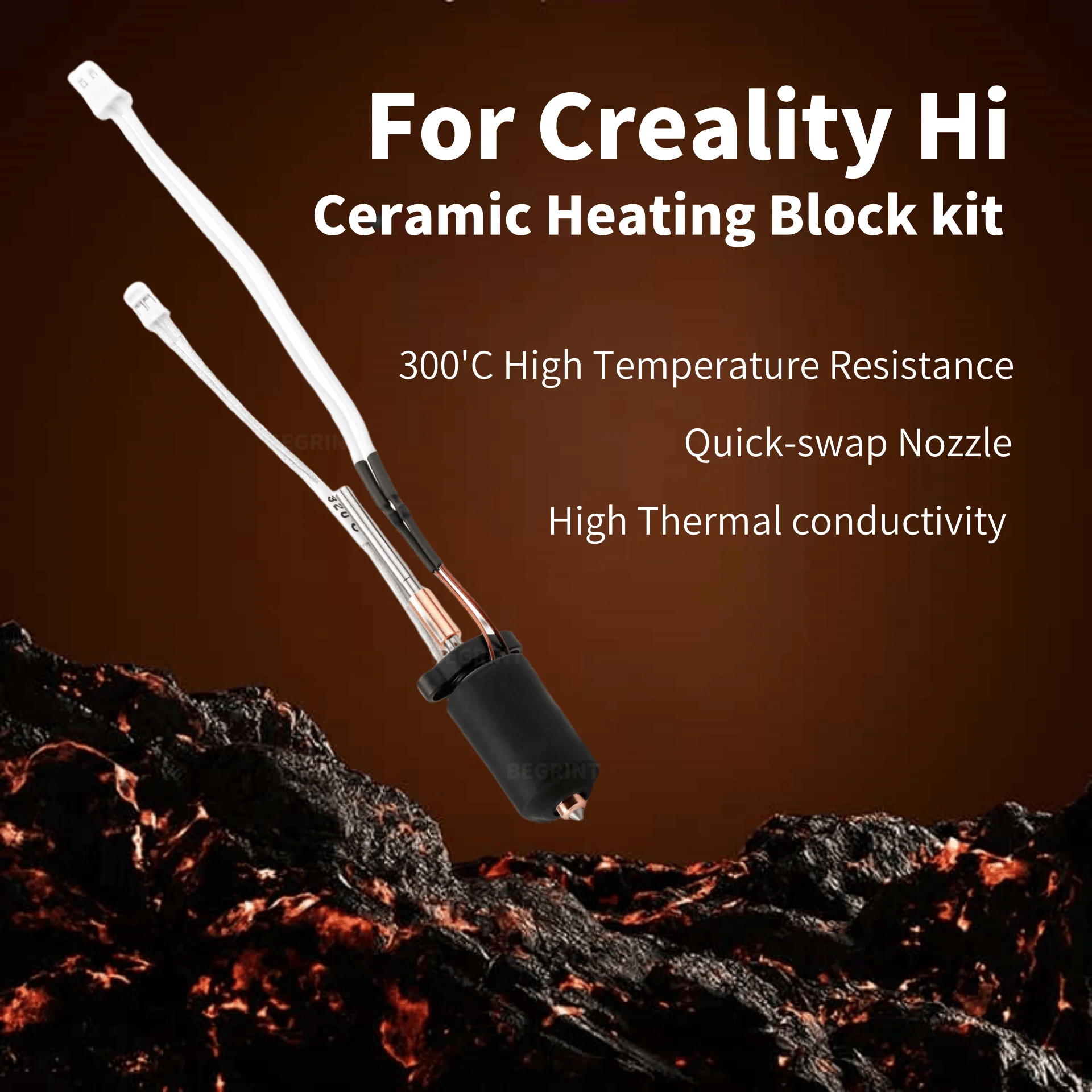 Upgrade Hotend Kit For Crealit - 3D Printing Nozzle のレビューと価格
