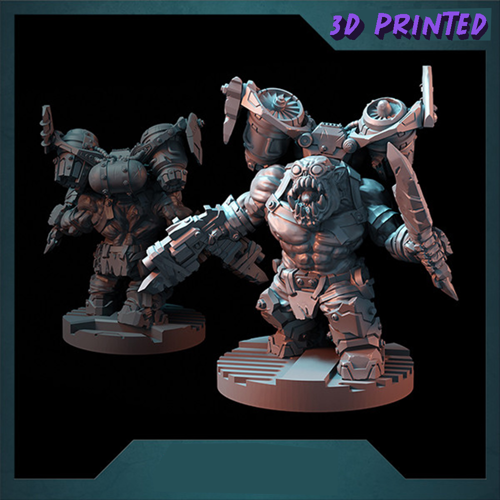 Rocket Orcs  Armour Miniature, - 3D Printing Character のレビューと価格