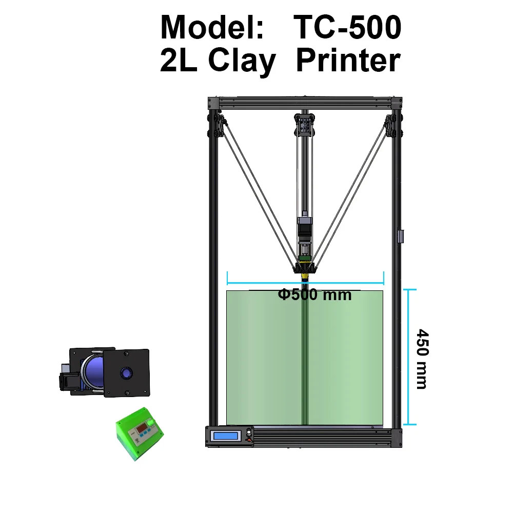 Clay 3D printer, Large pottery - 3D Printing Clay のレビューと価格
