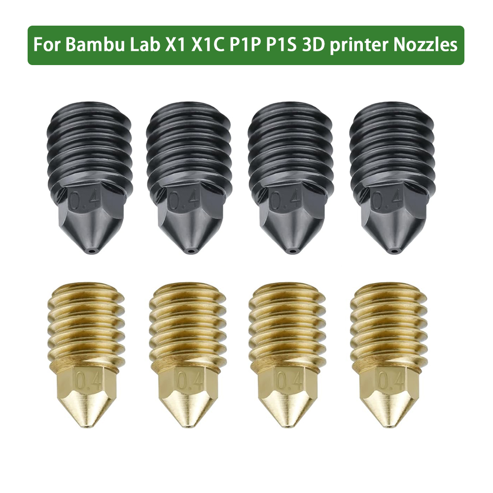 High Flow Hardened Steel Brass - 3D Printing Nozzle のレビューと価格