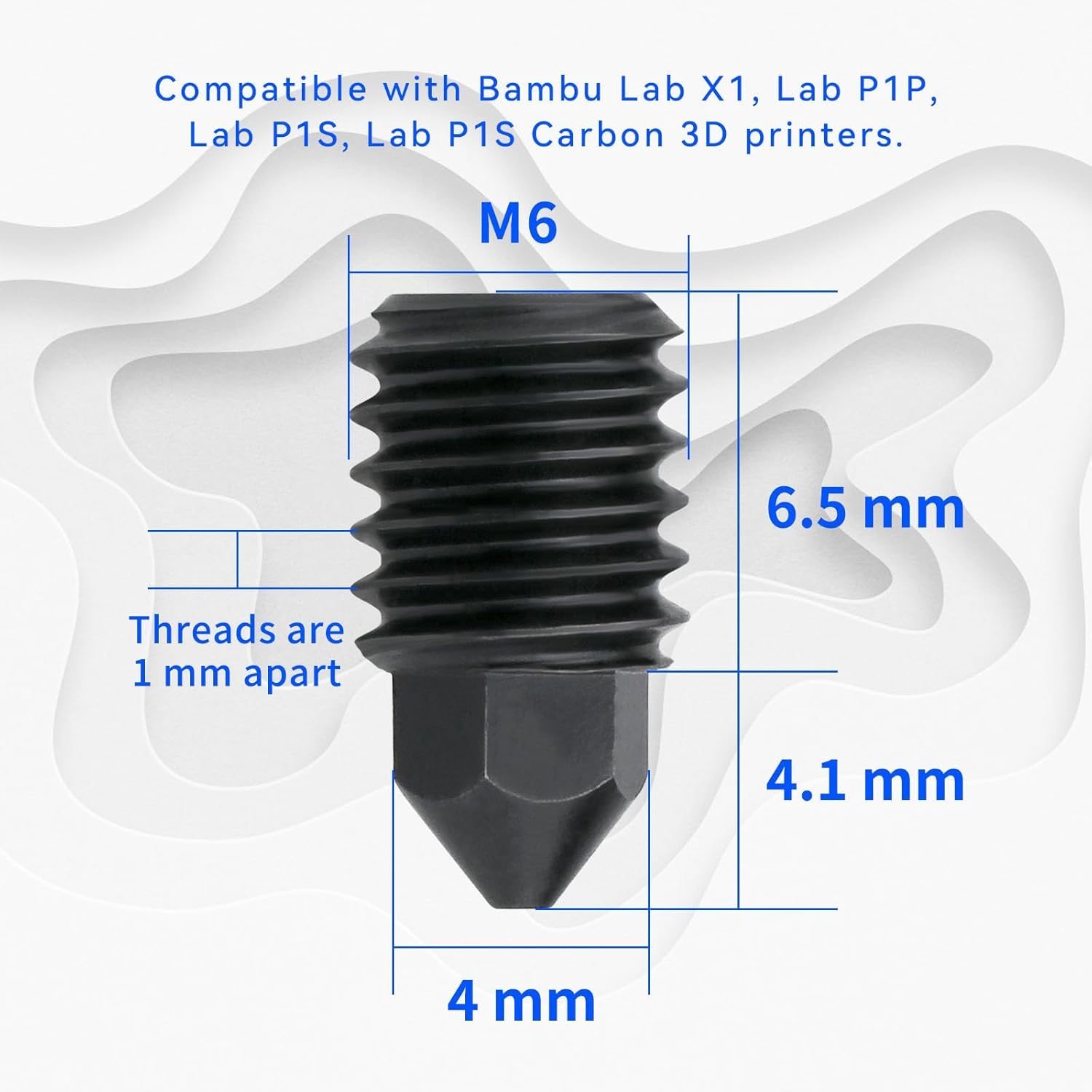 High Flow Hardened Steel Brass - 3D Printing Nozzle のレビューと価格