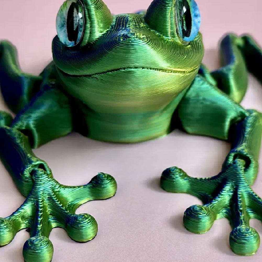 3D Printed Cute Frog Model Mul - 3D Printing Clay のレビューと価格