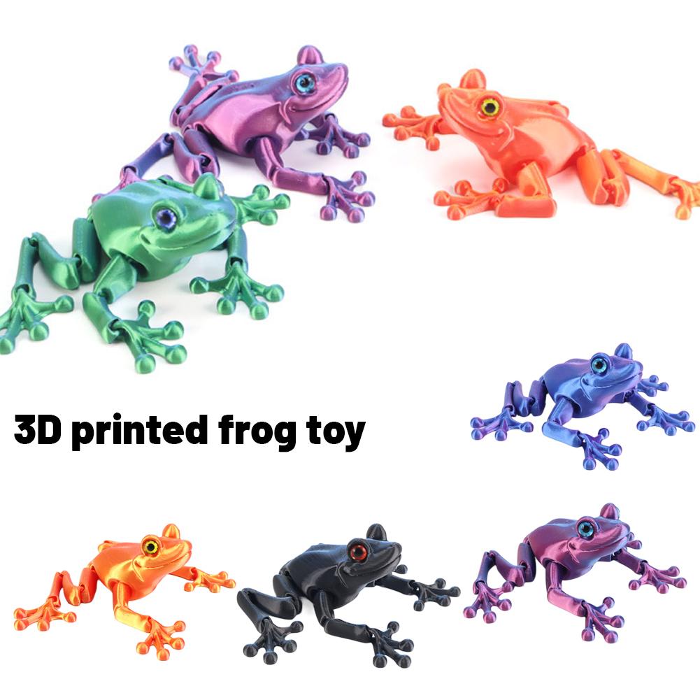 3D Printed Cute Frog Model Mul - 3D Printing Clay のレビューと価格