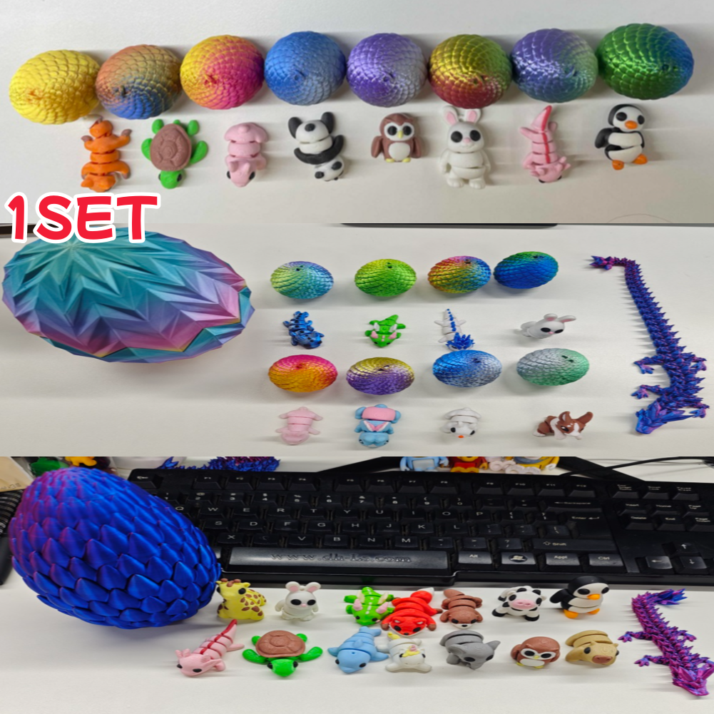 1Set 3D Printed Dragon Eggs wi - 3D Printing Dragon のレビューと価格