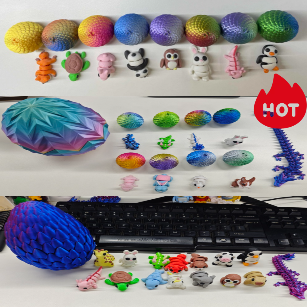 1Set 3D Printed Dragon Eggs wi - 3D Printing Dragon のレビューと価格