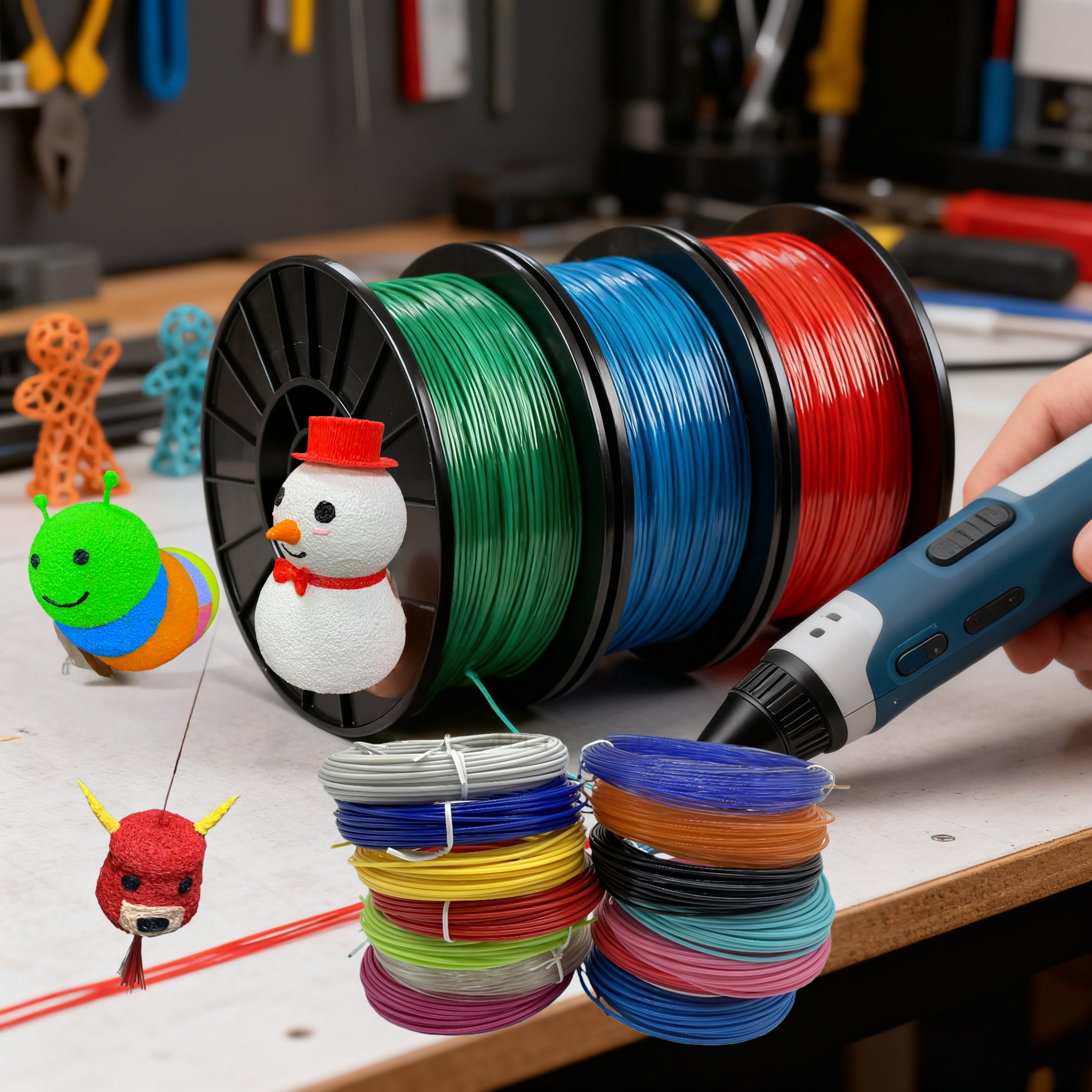3D Filament Refills 50M/100M/2 - 3D Printing Filament のレビューと価格