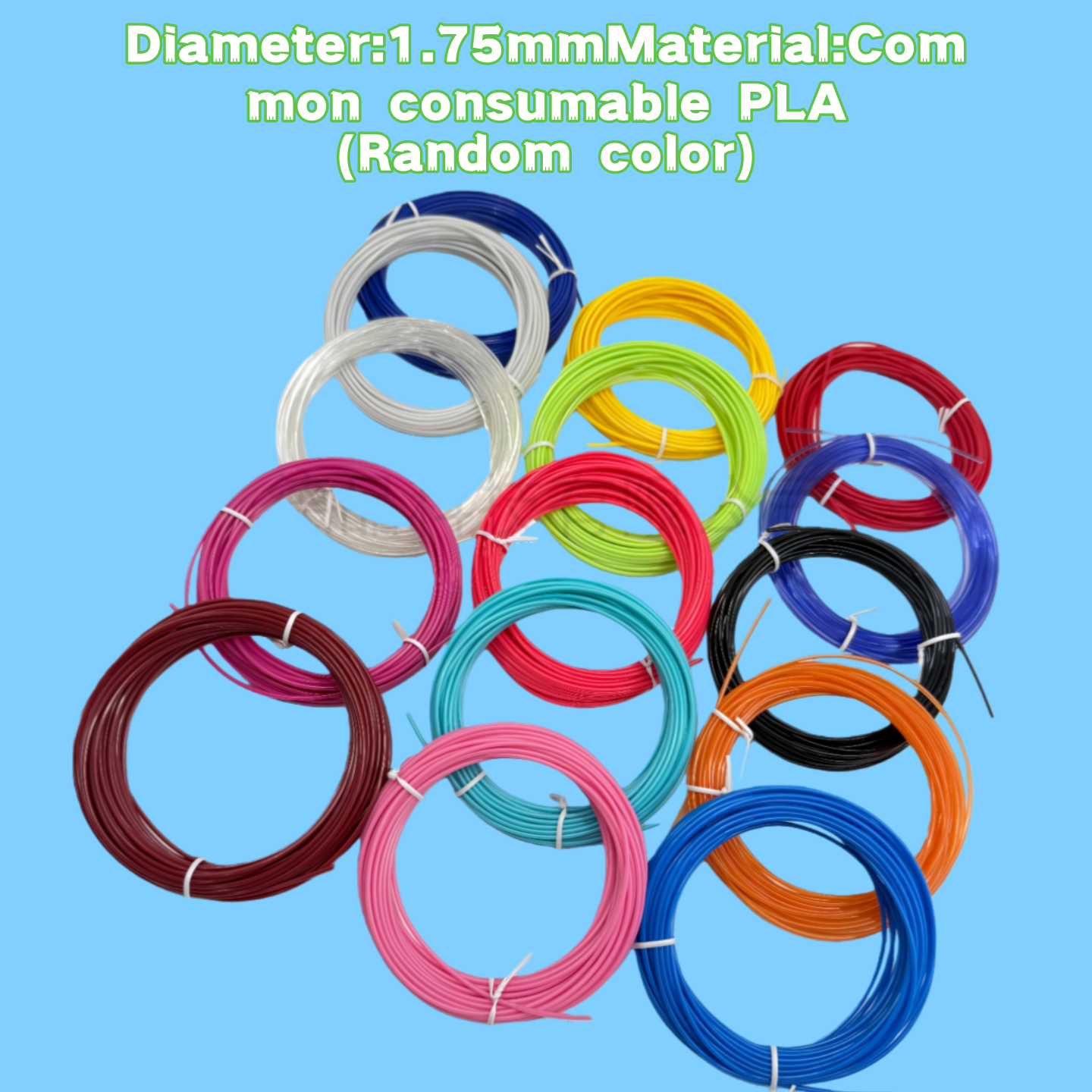 3D Filament Refills 50M/100M/2 - 3D Printing Filament のレビューと価格