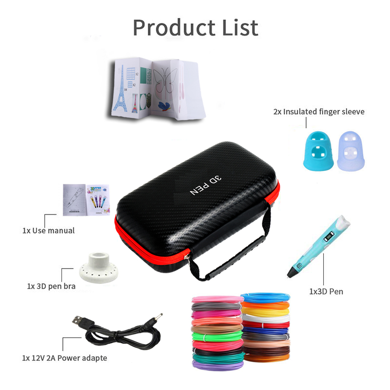 Children 3D Pen 3D Drawing Pri - 3D Printing Filament のレビューと価格