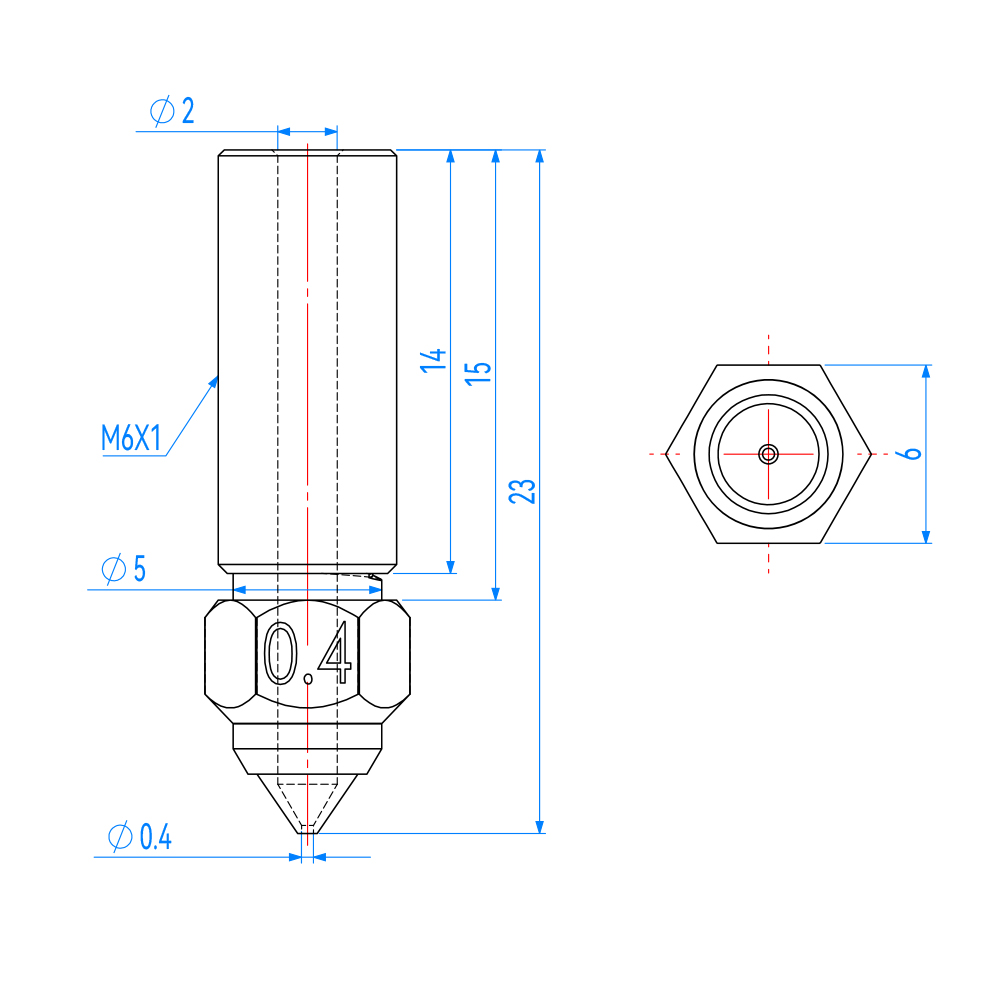 Nozzle For Creality K1 K1 Max  - 3D Printing Nozzle のレビューと価格