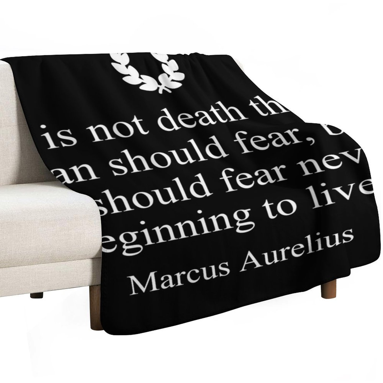 Stoicism Quote It is not death - 3D Printing Quote のレビューと価格
