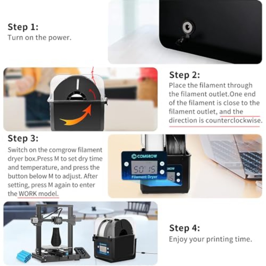 3D Printer Filament Dryer Box  - 3D Printing Filament のレビューと価格