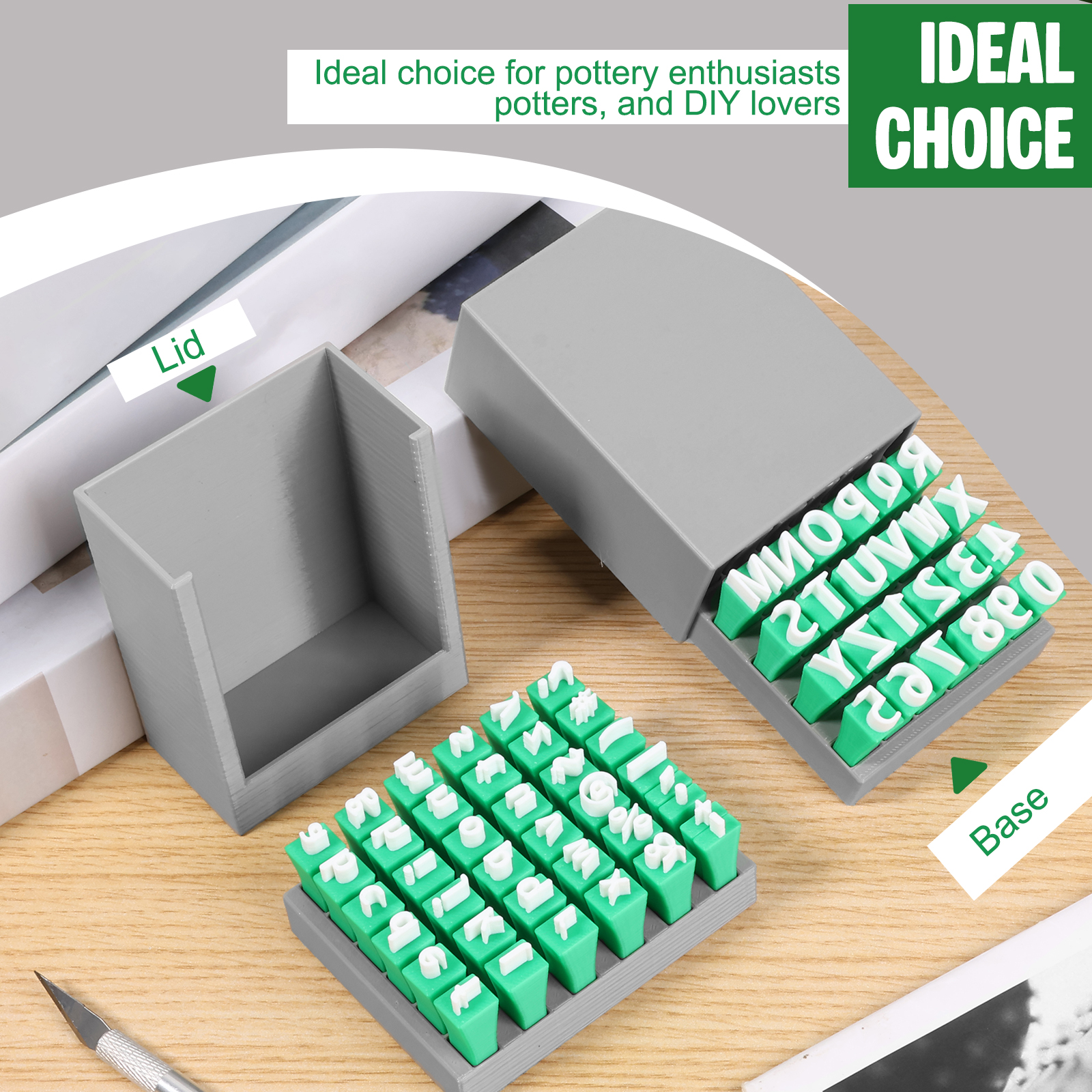 2Pcs PLA Plastic Uppercase Low - 3D Printing Clay のレビューと価格