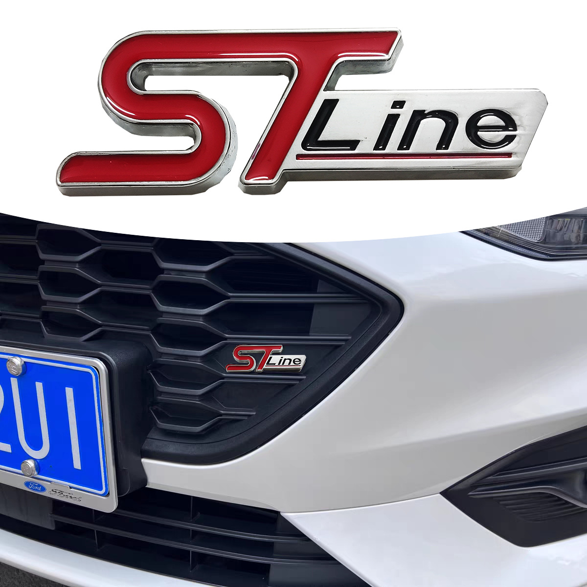 ST-Line Metal 3D Sticker Styli - 3D Printing Car のレビューと価格