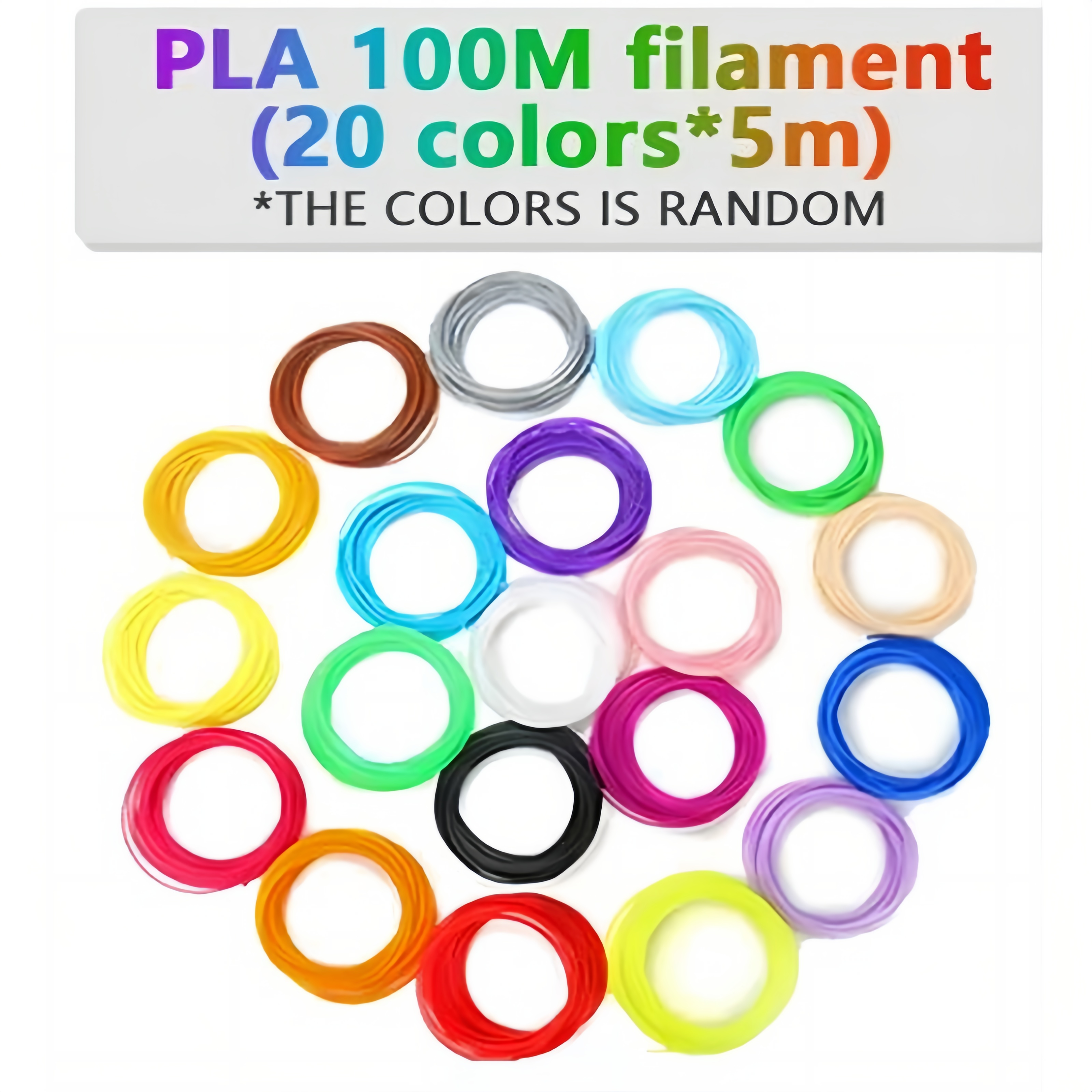 5M 20 Colors 3D Pen Refills Pl - 3D Printing Filament のレビューと価格