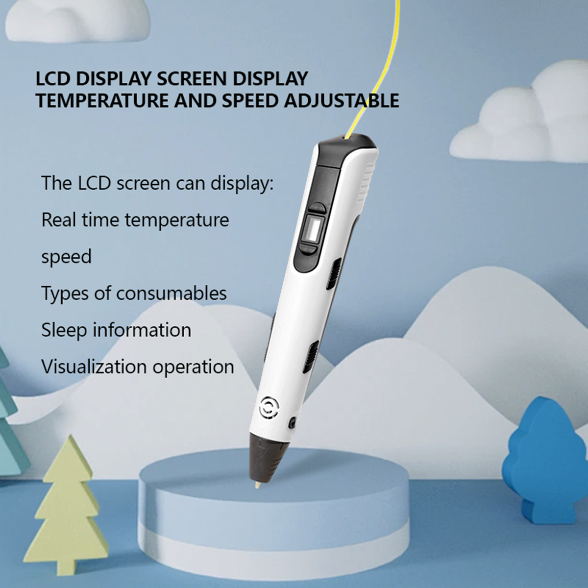 Upgraded 3D Printing Pen 9 Met - 3D Printing Filament のレビューと価格