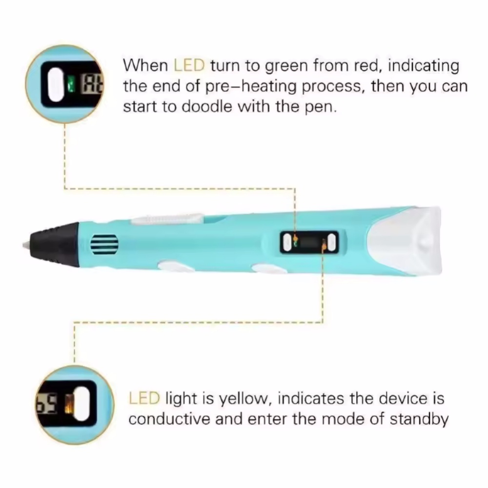 3D Pen For Children 3D Printin - 3D Printing Filament のレビューと価格