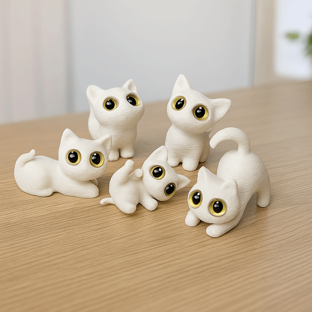 PLA Halloween Cat Anime Figure - 3D Printing Character のレビューと価格