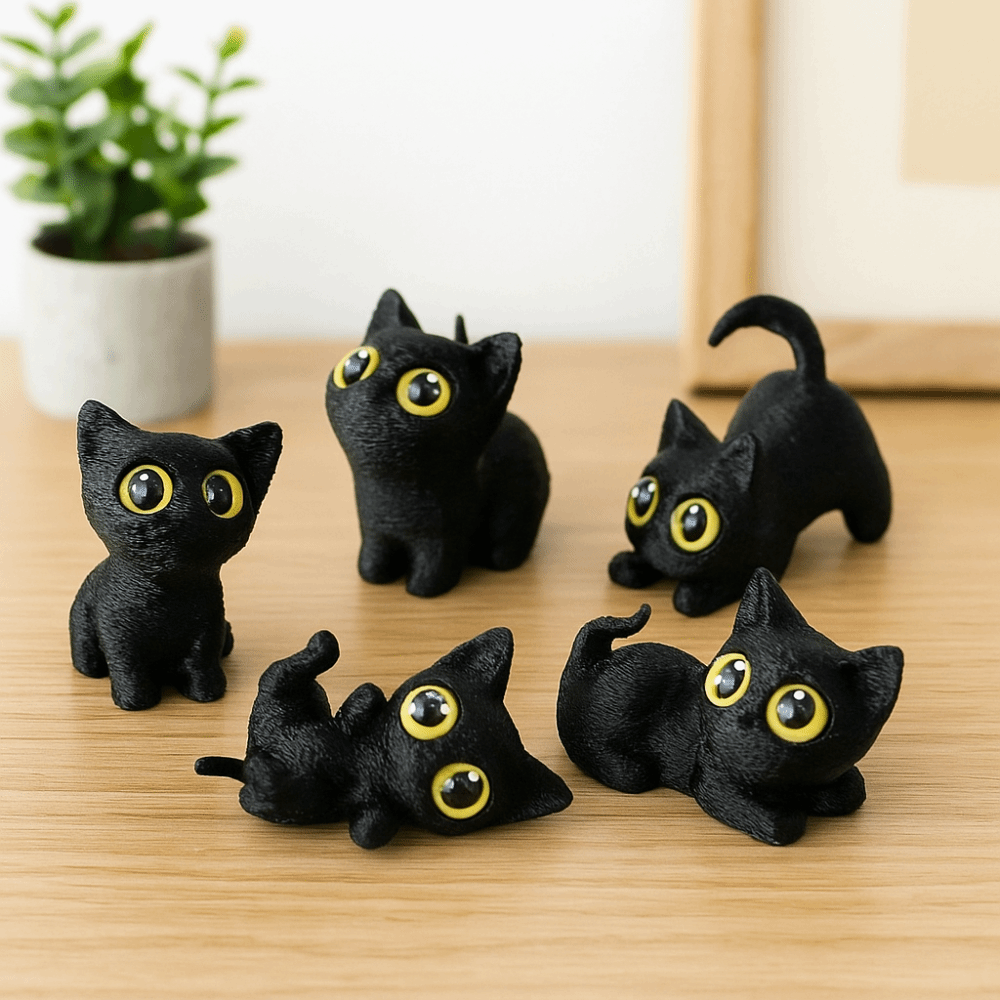 PLA Halloween Cat Anime Figure - 3D Printing Character のレビューと価格