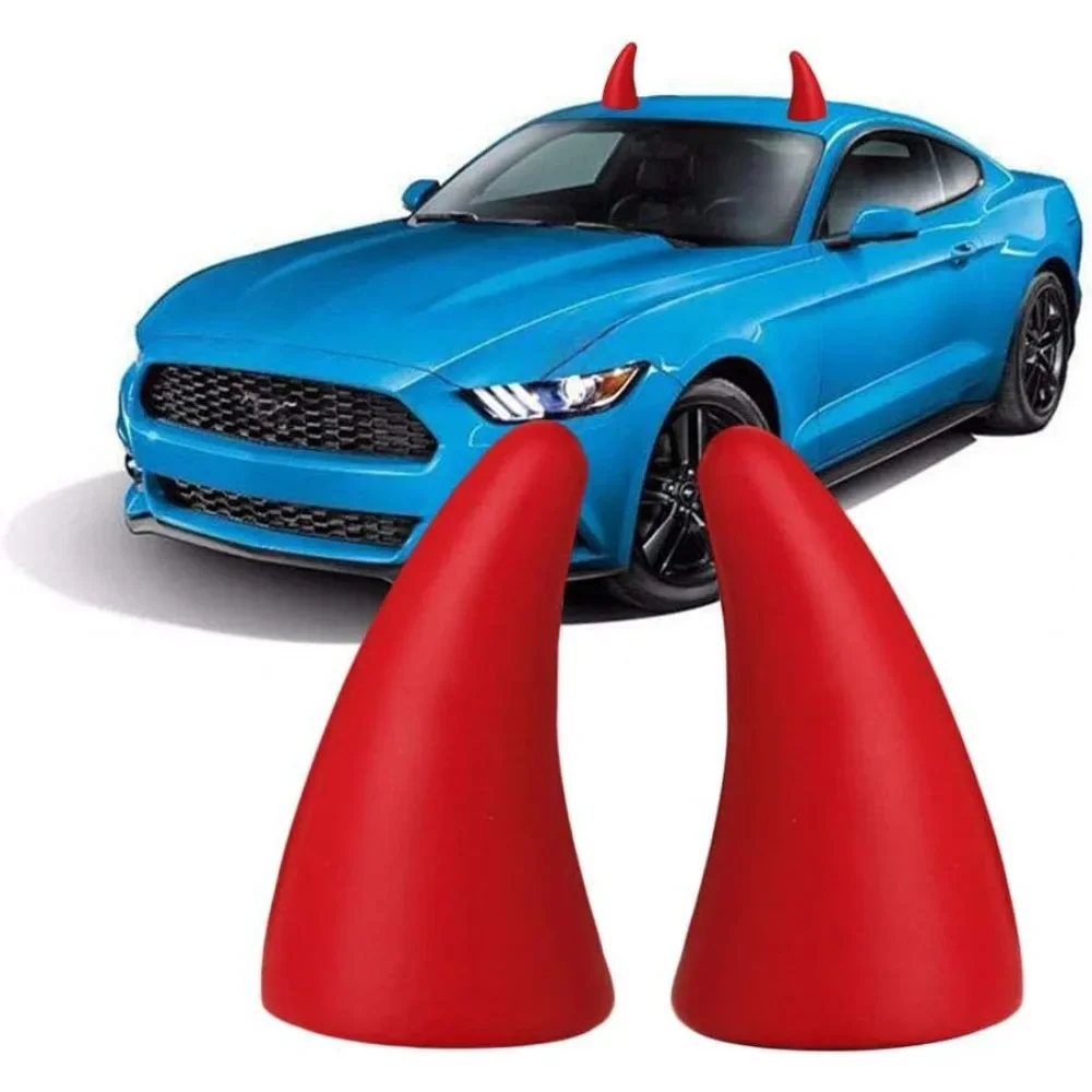 1/2PCS 3D Devil Horn Car Roof  - 3D Printing Car のレビューと価格