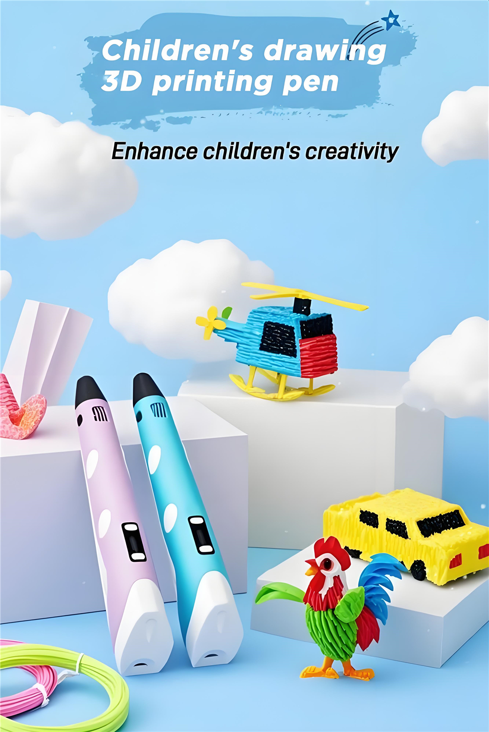 3D Printing Pen Children 3D Pe - 3D Printing Filament のレビューと価格