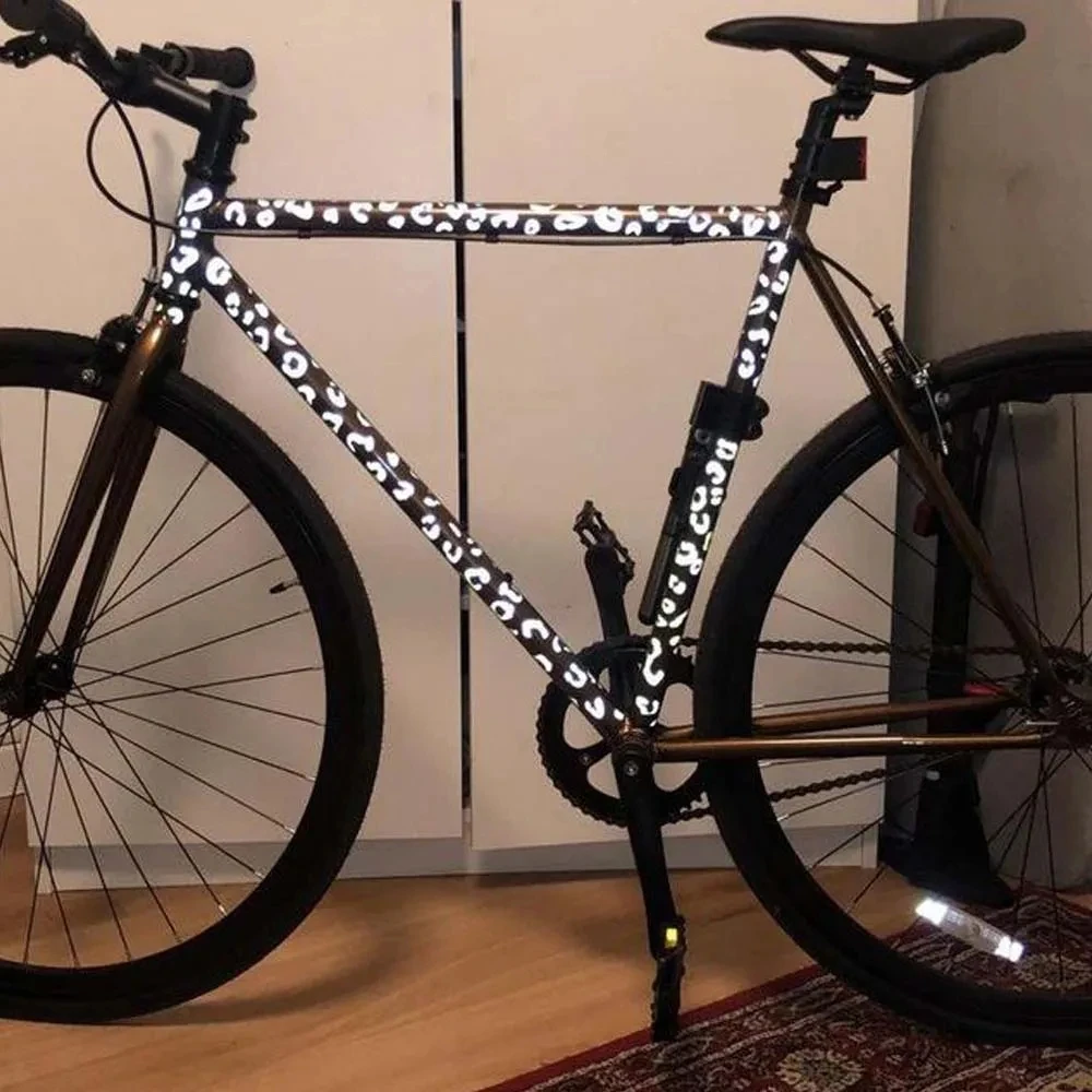 Leopard Print Sticker For Bike - 3D Printing Quote のレビューと価格