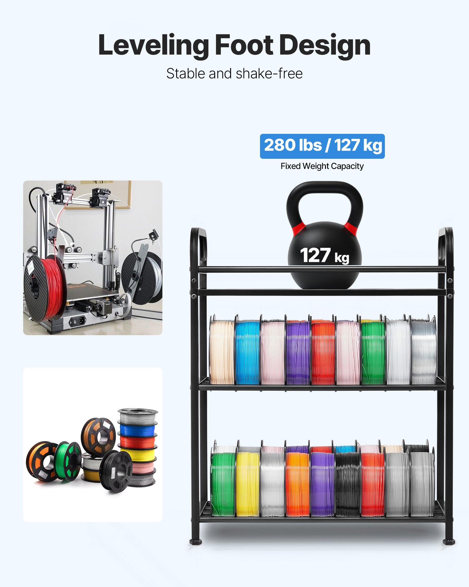 3D Printer Filament Storage Ra - 3D Printing Filament のレビューと価格
