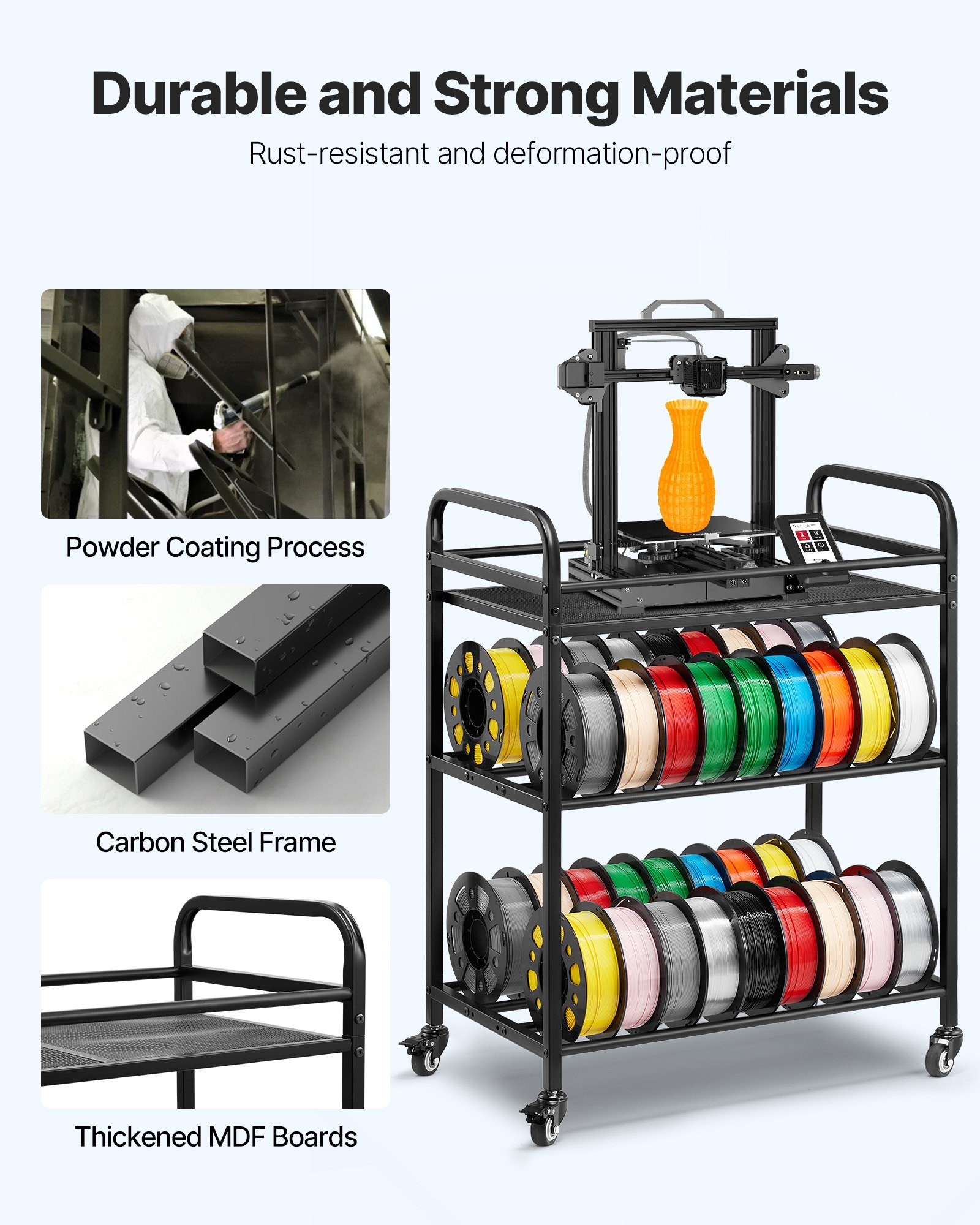 3D Printer Filament Storage Ra - 3D Printing Filament のレビューと価格