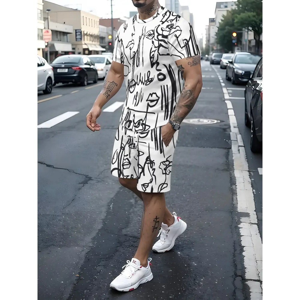 2026 Summer Men's Clothing Let - 3D Printing Character のレビューと価格