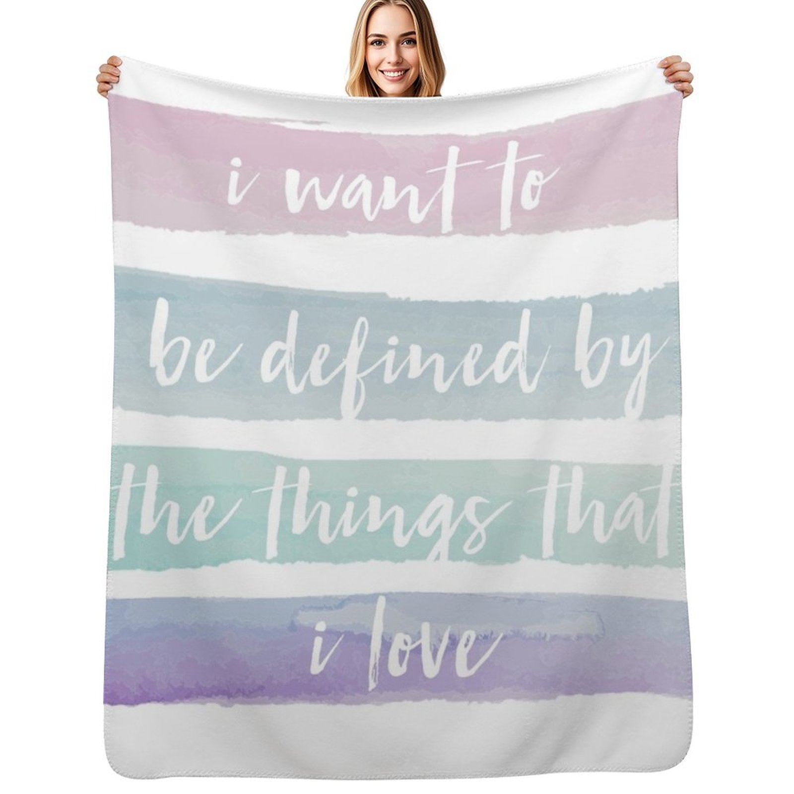 daylight quote Throw Blanket S - 3D Printing Quote のレビューと価格