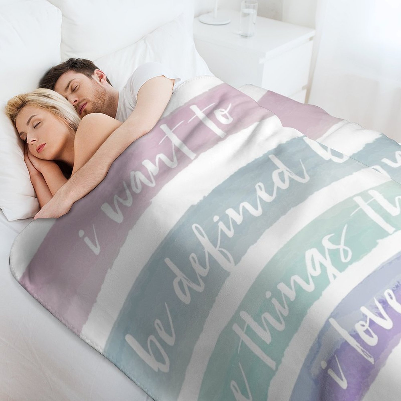 daylight quote Throw Blanket S - 3D Printing Quote のレビューと価格