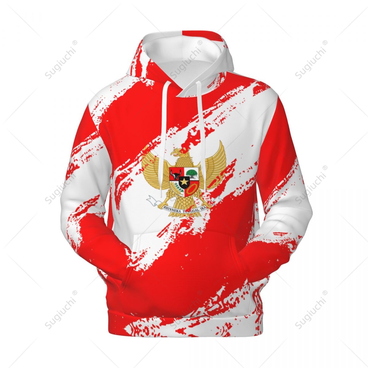 Unisex Indonesia Flag Color Ho - 3D Printing Indonesia のレビューと価格