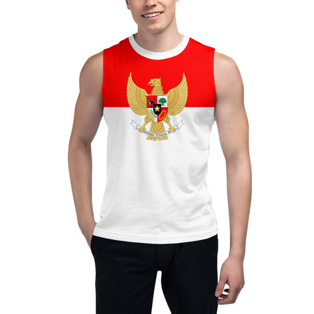 Sleeveless T-shirt Indonesia F - 3D Printing Indonesia のレビューと価格