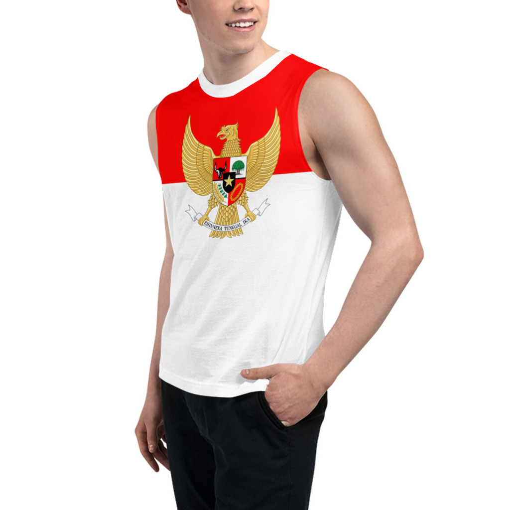 Sleeveless T-shirt Indonesia F - 3D Printing Indonesia のレビューと価格