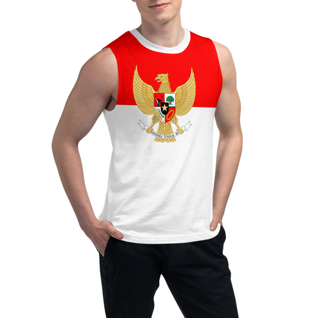 Sleeveless T-shirt Indonesia F - 3D Printing Indonesia のレビューと価格