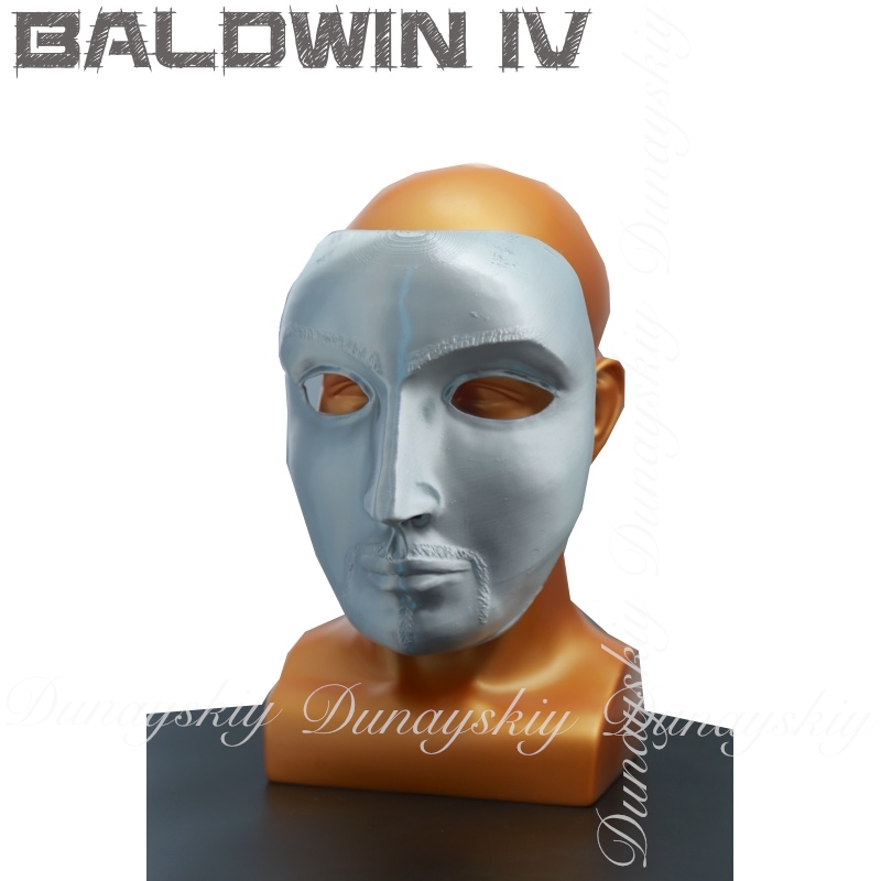 Halloween Baldwin IV Mask Cosp - 3D Printing Character のレビューと価格