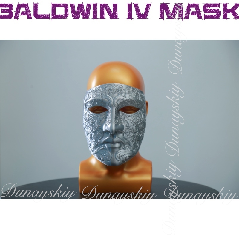 Halloween Baldwin IV Mask Cosp - 3D Printing Character のレビューと価格