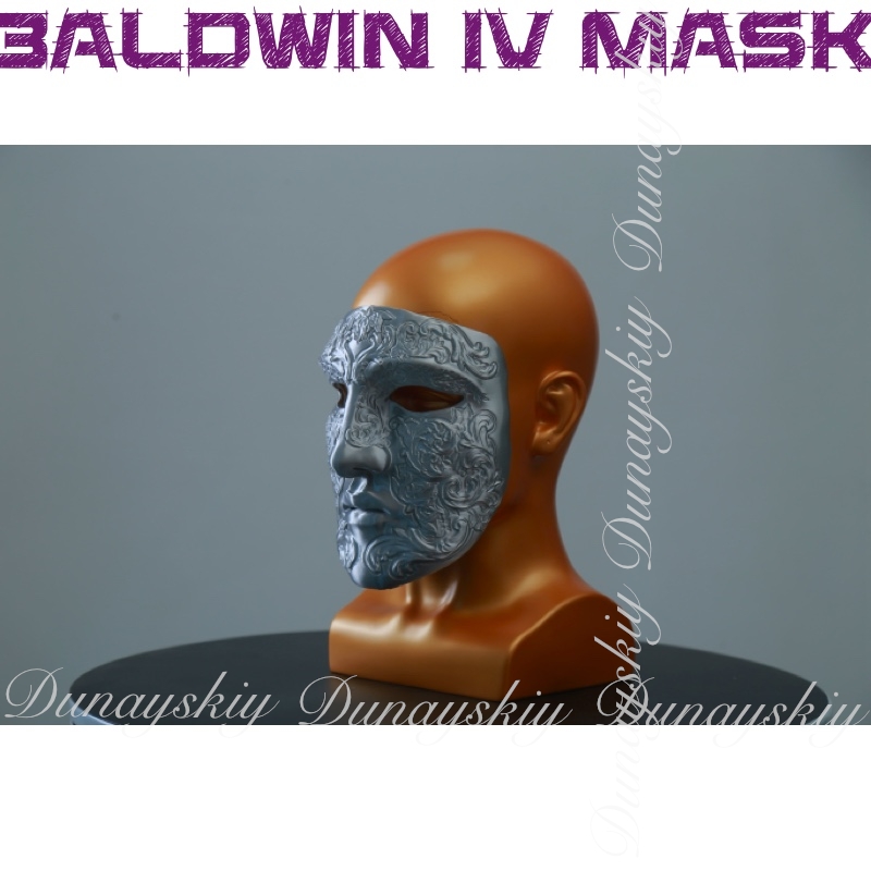 Halloween Baldwin IV Mask Cosp - 3D Printing Character のレビューと価格