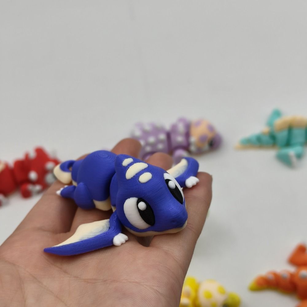 Movable Joints 3D Printed Drag - 3D Printing Dragon のレビューと価格