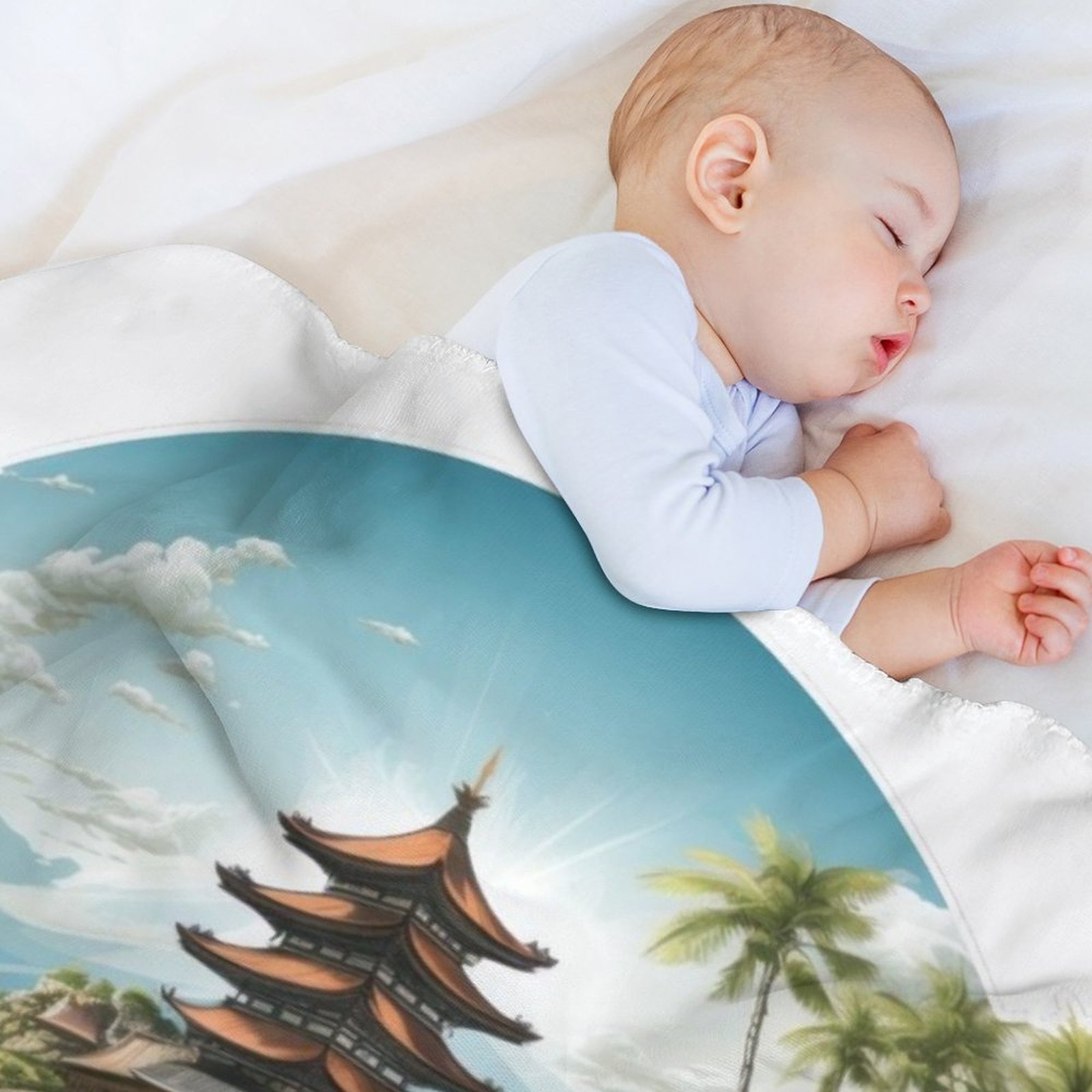 Bali Indonesia Throw Blanket A - 3D Printing Indonesia のレビューと価格