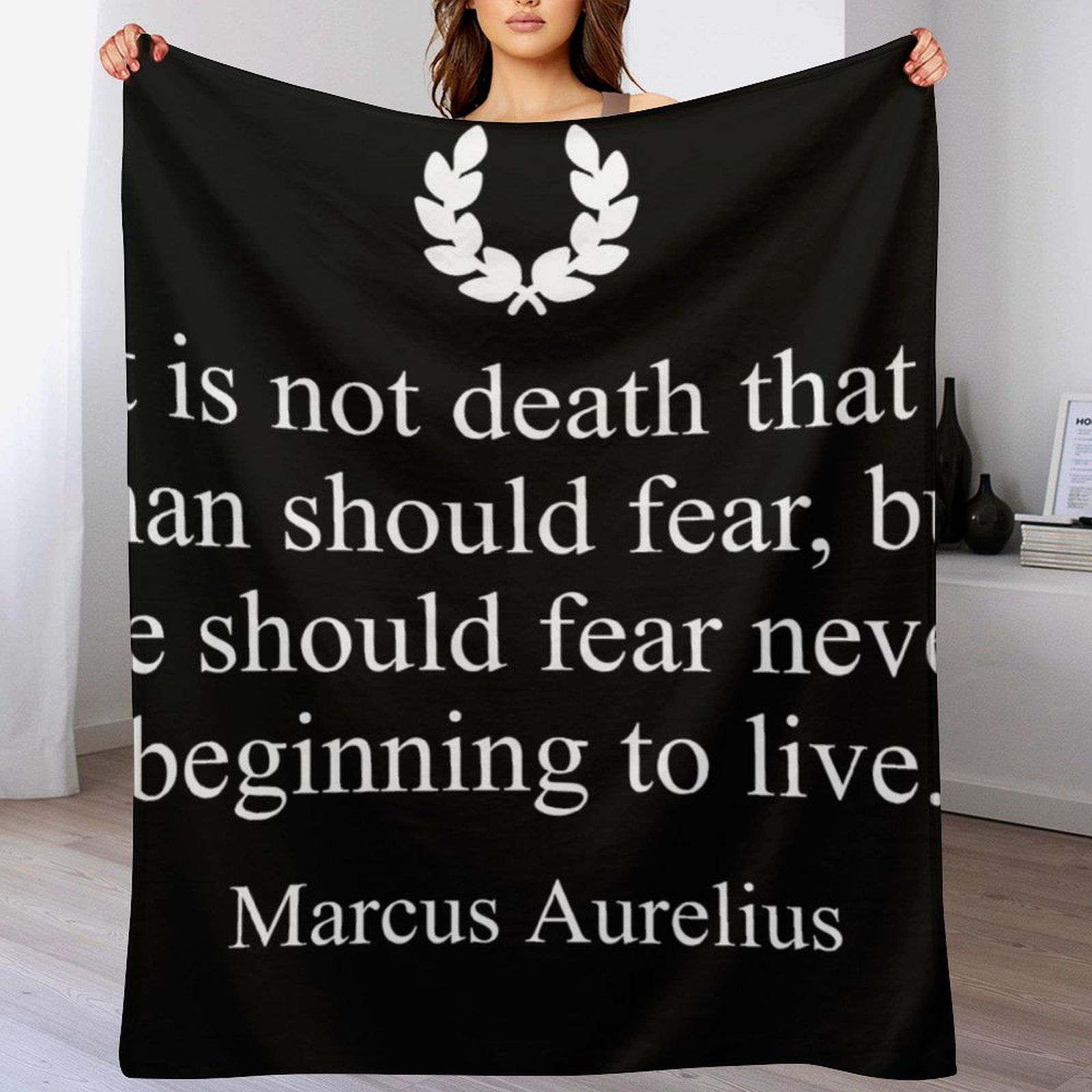 Stoicism Quote It is not death - 3D Printing Quote のレビューと価格