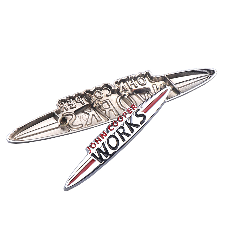 1pc 3D Metal Badge JOHN COOPER - 3D Printing Car のレビューと価格